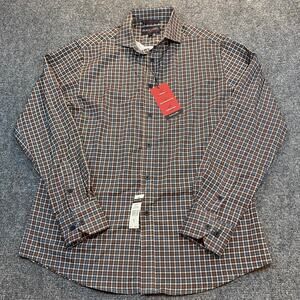 NEW Black Label Modern Outdoor Shirt Mens Small Button Up Plaid Lightweight Tags